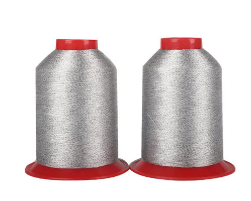 100D/3 fibre de carbone fil antistatique conducteur fil tordu couture