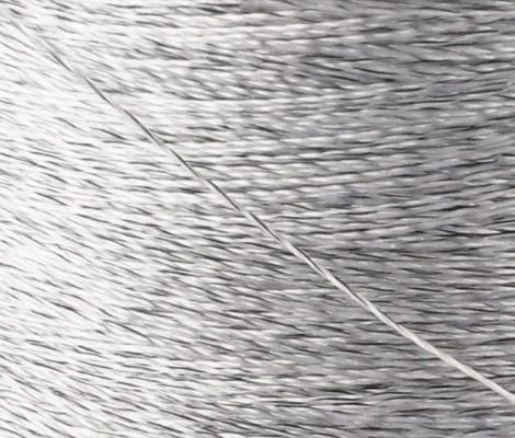 100D/3 fibre de carbone fil antistatique conducteur fil tordu couture