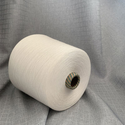 Tissage à chaud à base de fibres de viscose mélanche 20S 30S/2 120D/2 Tricoté à l'anneau d'origine Mercérisé
