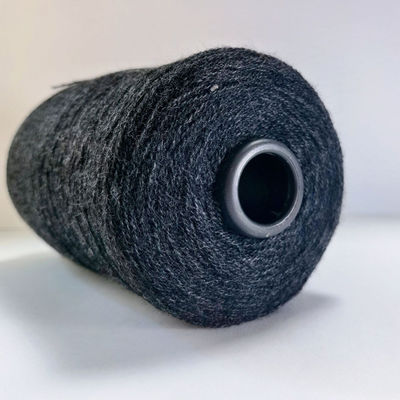 Tissage mixte confortable en spandex mélangé Sweater en fils de fantaisie Brossé doux teint Touché 100% fil acrylique pur