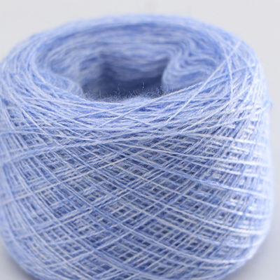 Tissus visqueux teints à 44% 5Ply mélangé en nylon mélangé en fil fin très doux 50% acrylique 44% polyester 5% laine 1% spandex