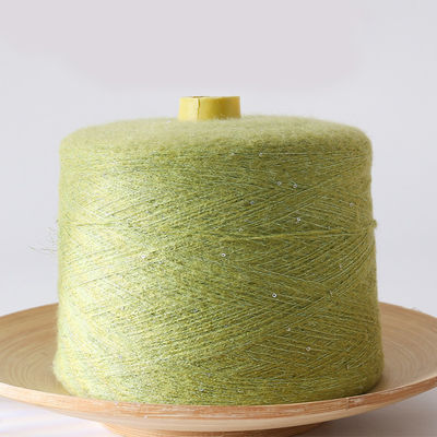 Tissus visqueux teints à 44% 5Ply mélangé en nylon mélangé en fil fin très doux 50% acrylique 44% polyester 5% laine 1% spandex
