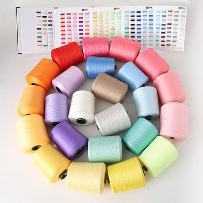 402 Fil de polyester texturé recyclé 20S/3 403 Anneaux mélangés pour 150/48 Filament de fil de Dacron Garment