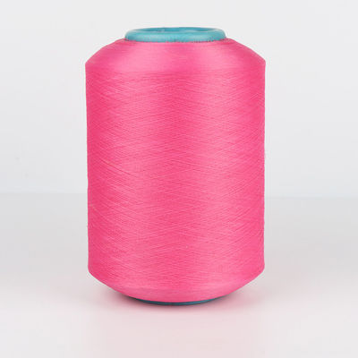Lumineux Dty Ply coton spandex fil de couleur 20/150D fil de machine enduit de caoutchouc 210D filament