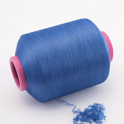 Lumineux Dty Ply coton spandex fil de couleur 20/150D fil de machine enduit de caoutchouc 210D filament