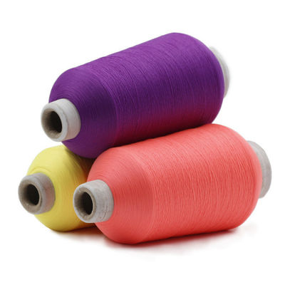 100 fil blanc de polyester fil de fil de trame antibactérien Dty fil de Dacron