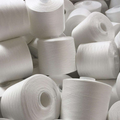 T-shirt en coton blanc recyclé fil anti-bactérien fil tissé