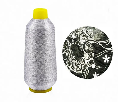 Fils de polyester métallique Lurex pour broderie