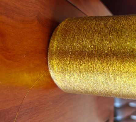 150d 5000y 128g Fil de broderie en fil métallique rayonné non tordu pour machine